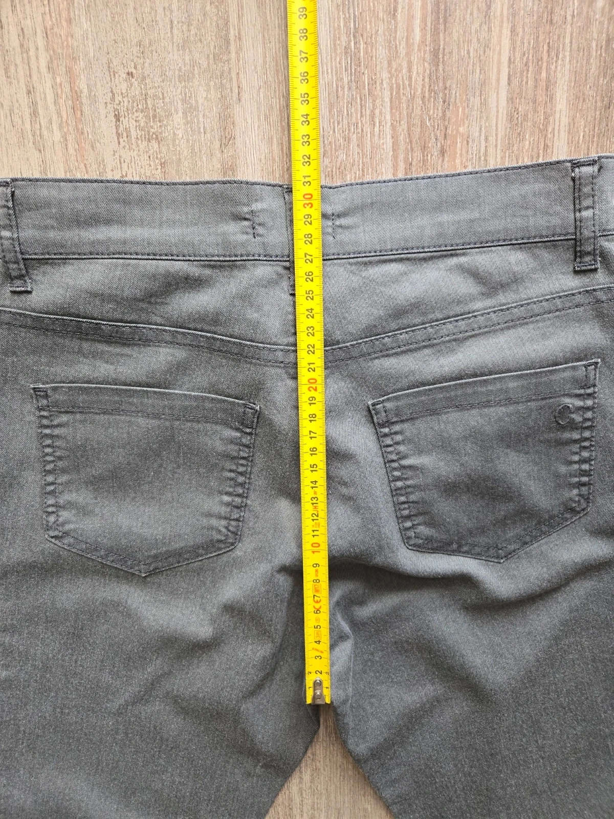 Caroll denim-style pants size 38 – photo 5